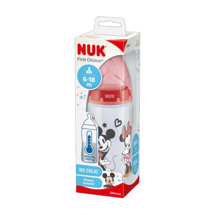 Mamadera First Choice+ Con Control De Temperatura 6-18M 300 ML