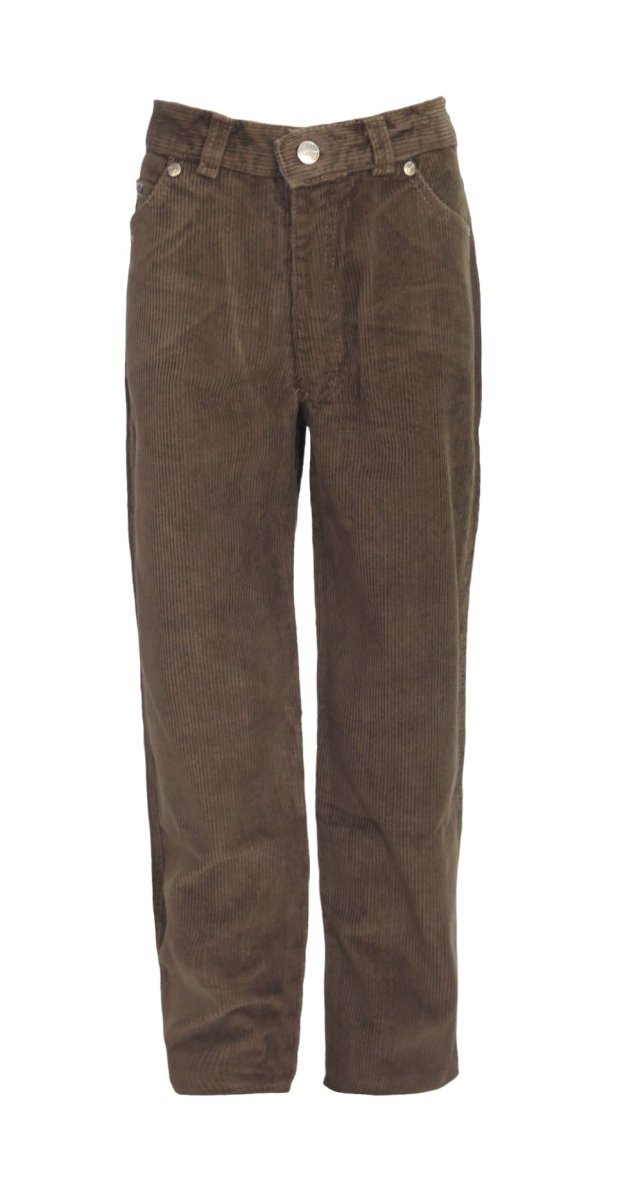 Pantalon de Corderoy con Bolsillo Cargo