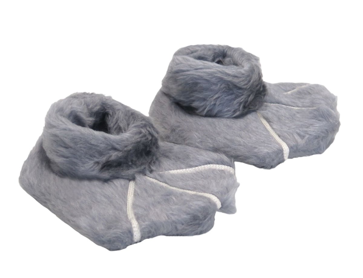 Pantufla Pata de Pato con base antideslizante- Piel