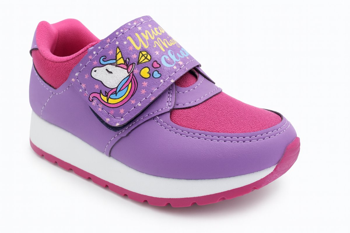 Zapatilla Deportiva Velcro de Unicornio