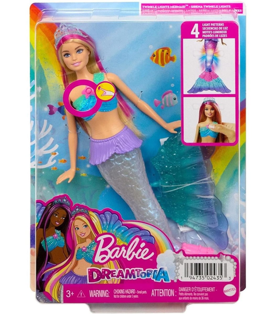 Barbie Muñeca Dreamtopia Sirena - Con Luz