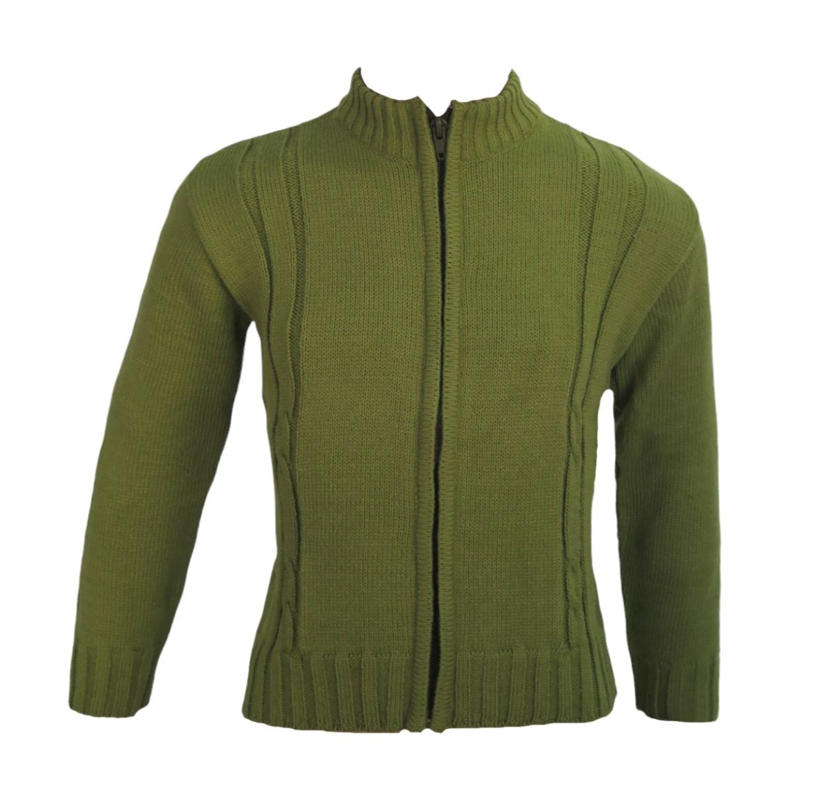 Campera Tejida con Cierre