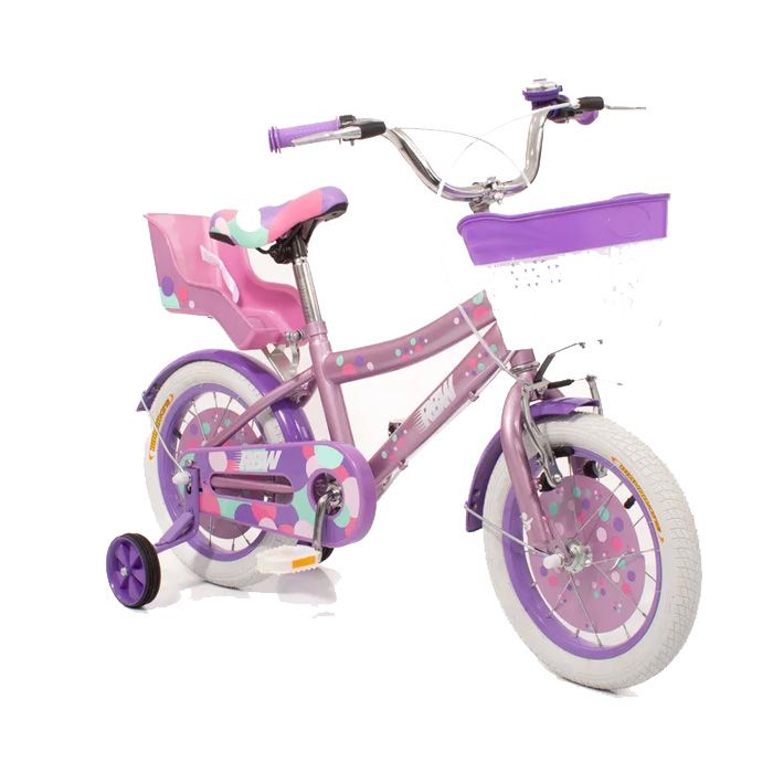 Bicicleta Rodado 14 Con Canasto