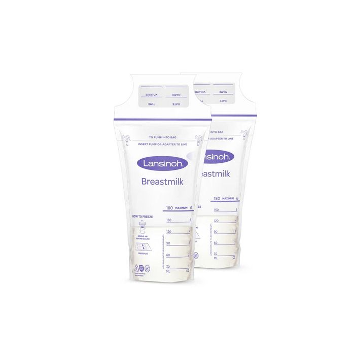 Bolsas de Almacenamiento de Leche Materna X25 Unidades 180ml