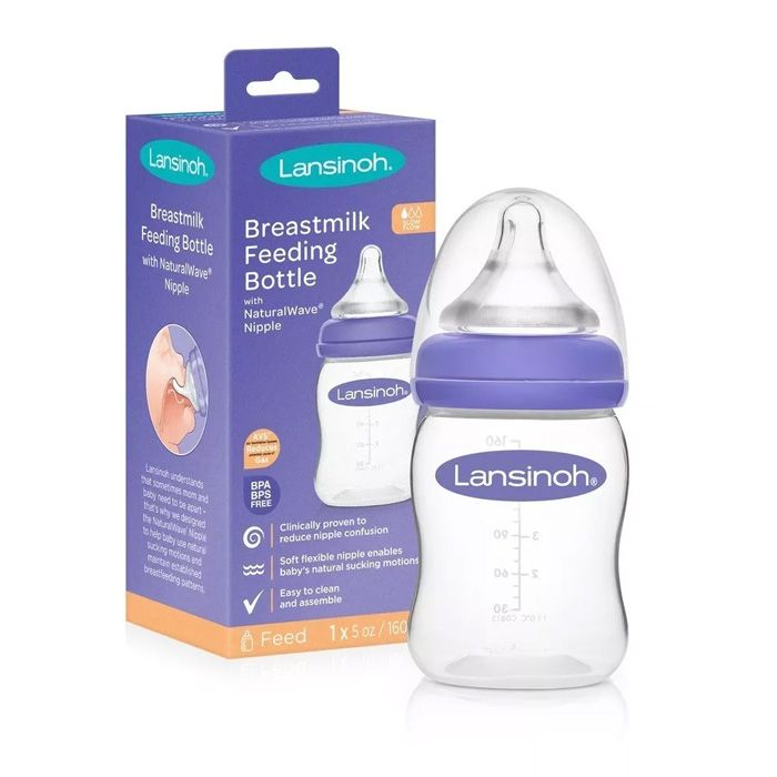 Mamadera Con Tetina Naturalwave 160ml