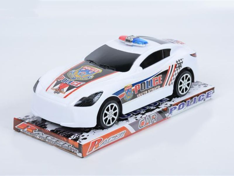 Auto Vehiculo Policia A Friccion - En Burbuja