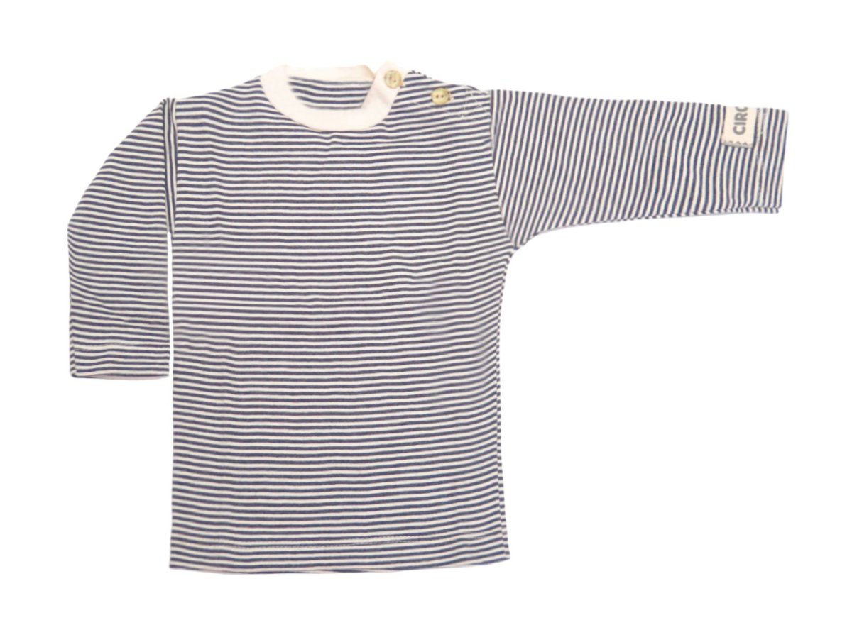 Remera Manga Larga Rayada