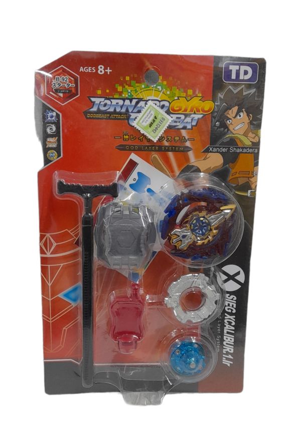 Trompo Con Lanzador - Beyblade - Tornado Gyro Combat