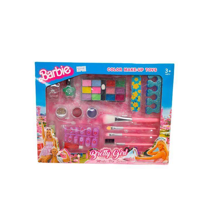 Set De Maquillaje Y Manicura Barbie
