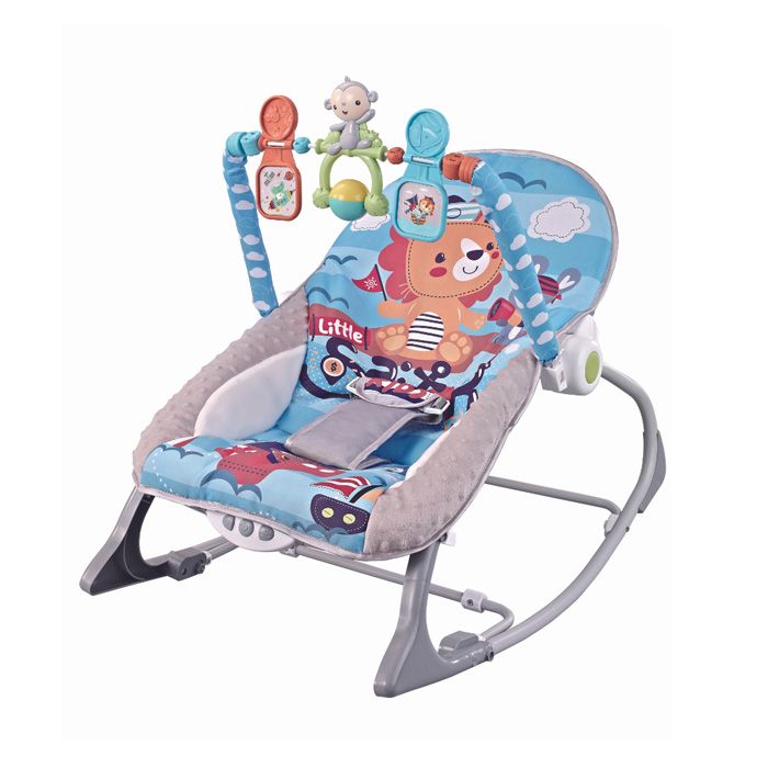 Mecedora Con Vibracion Y Musica Hasta 18 Kg.