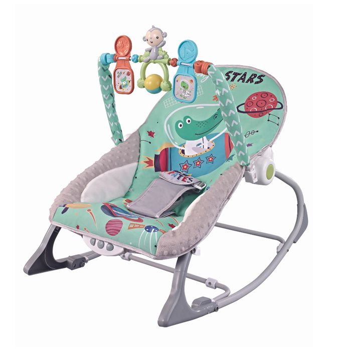 Mecedora Con Vibracion Y Musica Hasta 18 Kg.