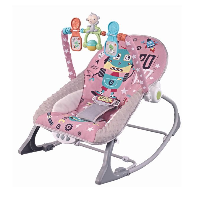 Mecedora Con Vibracion Y Musica Hasta 18 Kg.