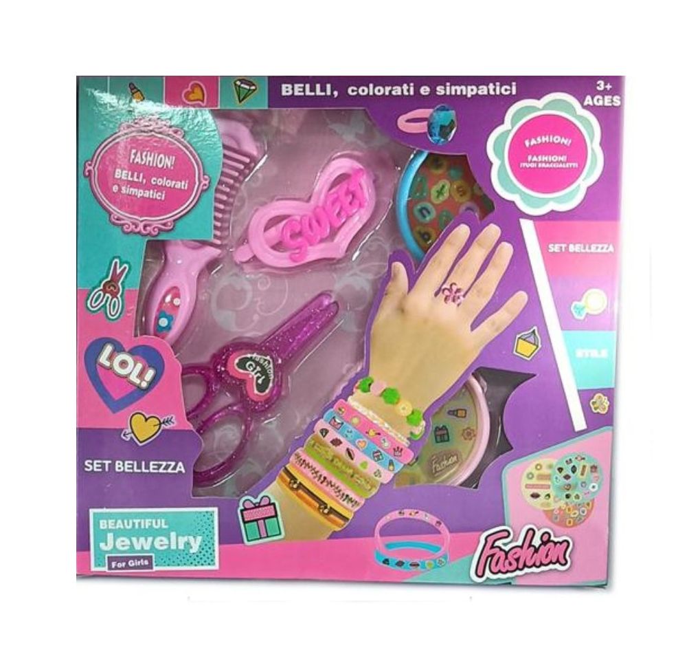 Set De Bijouterie Para Hacer Pulseras - Set De Belleza