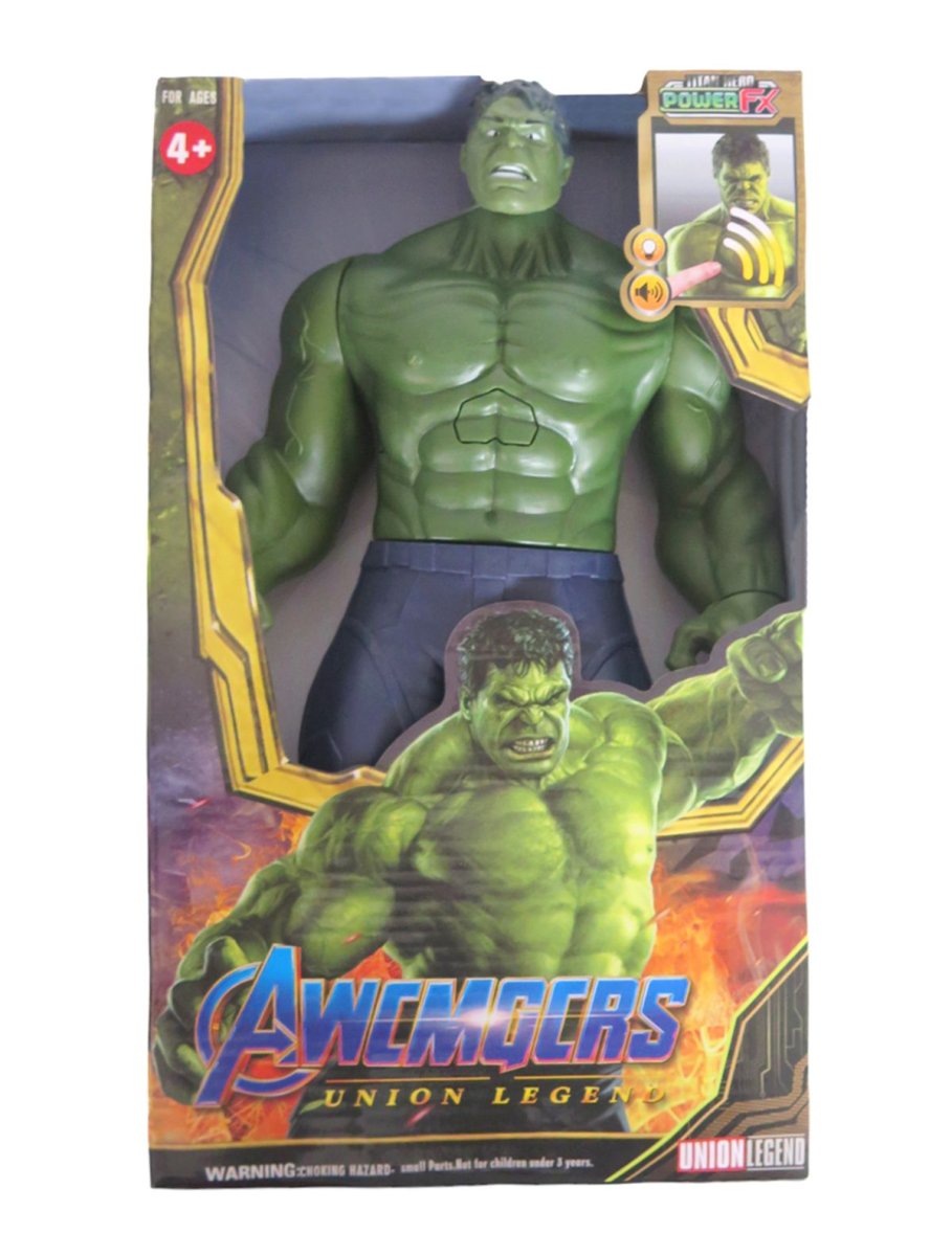 Muñeco Figura de Acción Hulk -  Avengers Marvel - Luz Y Sonido