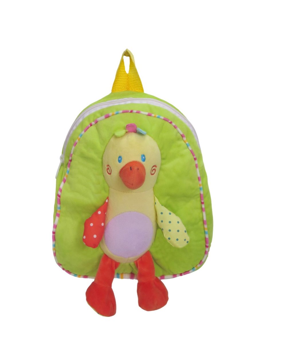 Mochila Peluche de Espalda Pato de tela