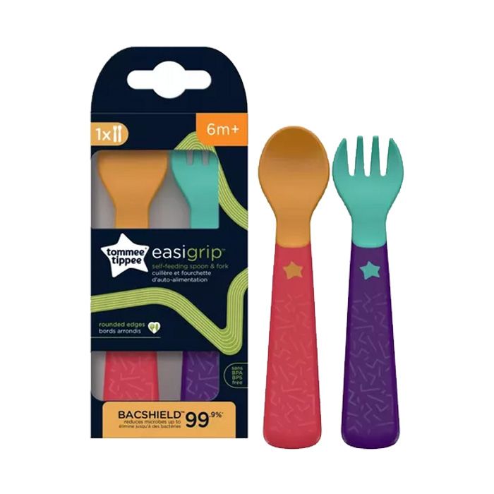 Set Cubierto Easigrip Cuchara Y Tenedor