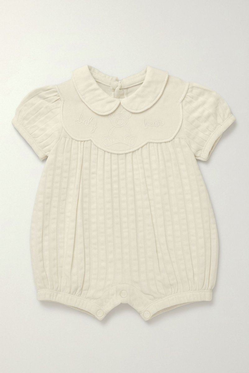 Enterito Babucha Cuello Pique Bardado