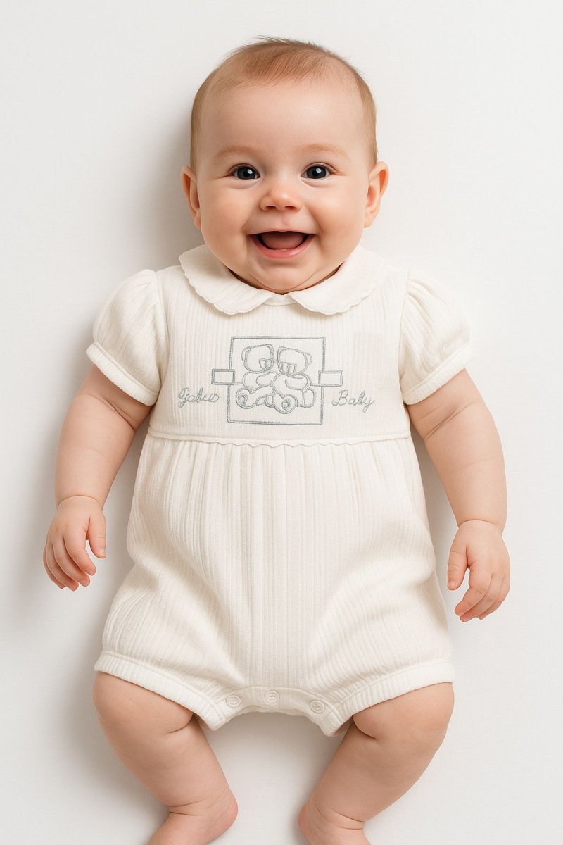 Enteritos Babucha pique bordada