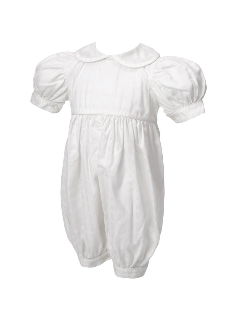 Enteritos Babucha algodon labrado con cuello baby