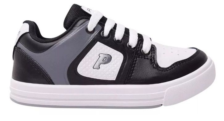 Zapatilla Deportiva Ecocuero Con Cordon