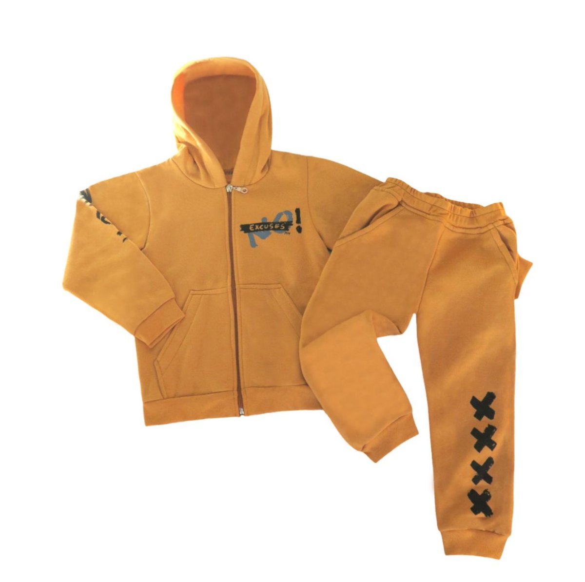 Conjunto De Frisa Campera Y Pantalon Con Puño