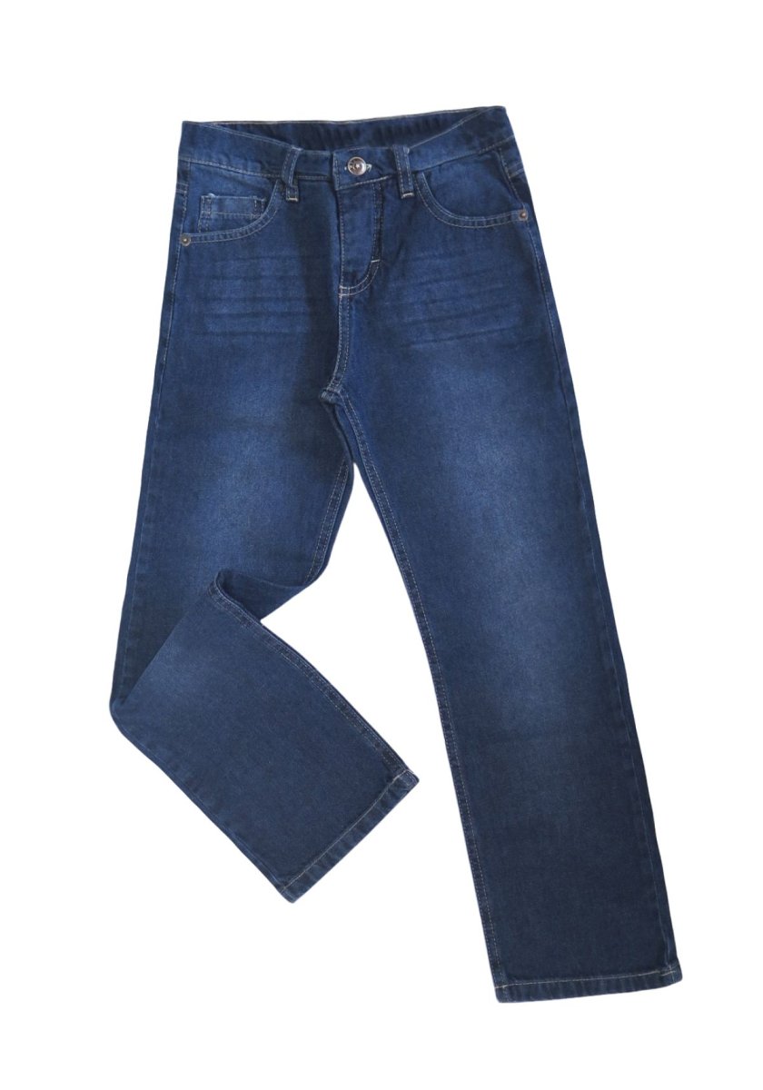 Pantalon De Jean Recto Clasico