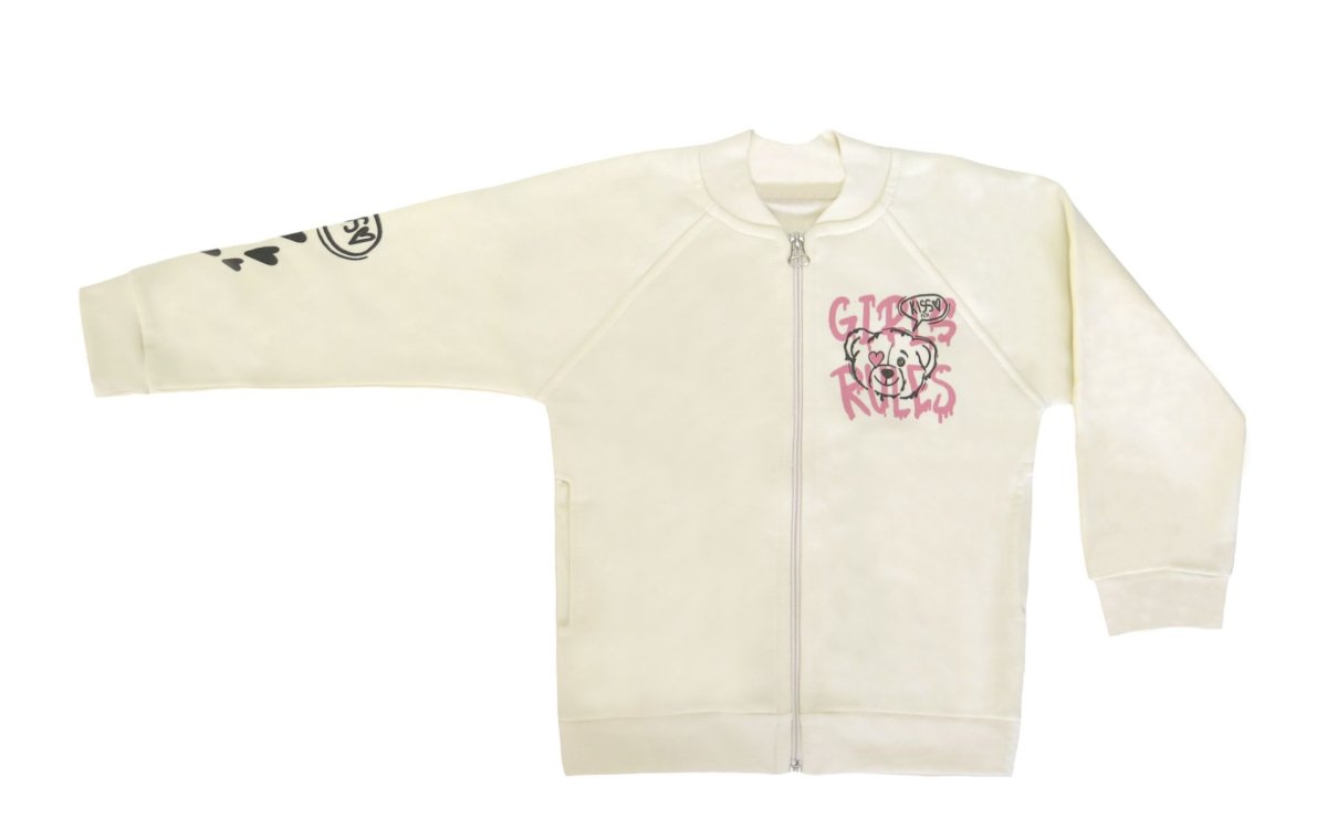 Campera De Frisa Con Estampa