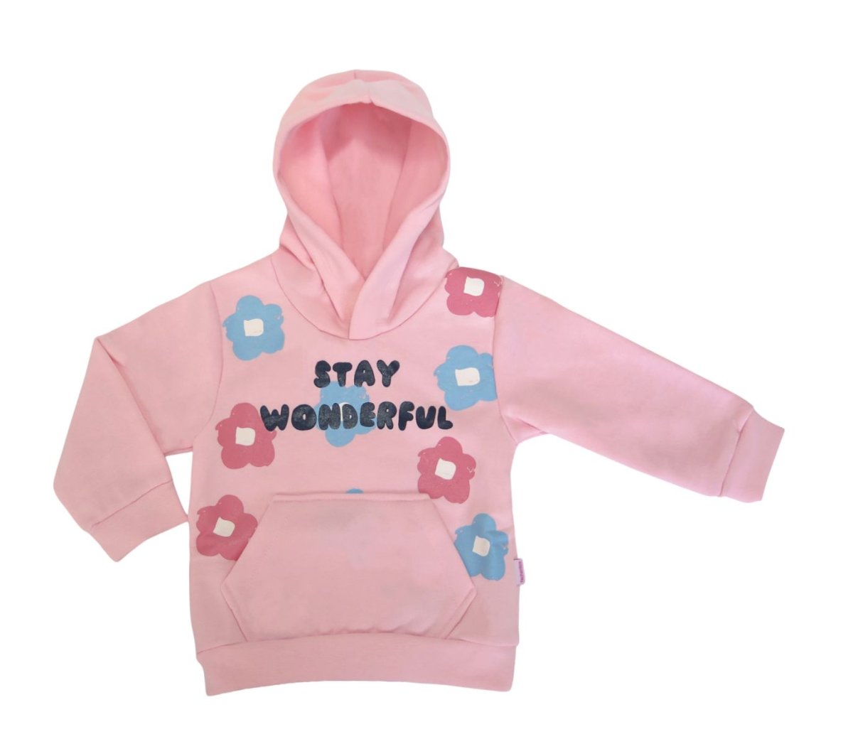 Buzo Frisado Con Capucha Estampado