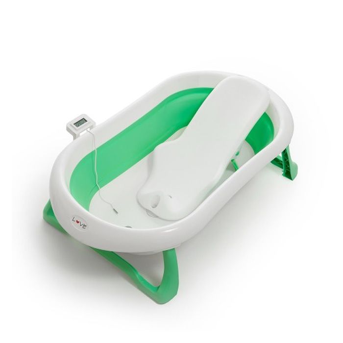 Kit Bañera Plegable + Reductor + Termometro Digital - Combo