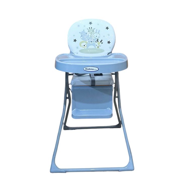 Silla De Comer Plegable Con Bandeja Regulable