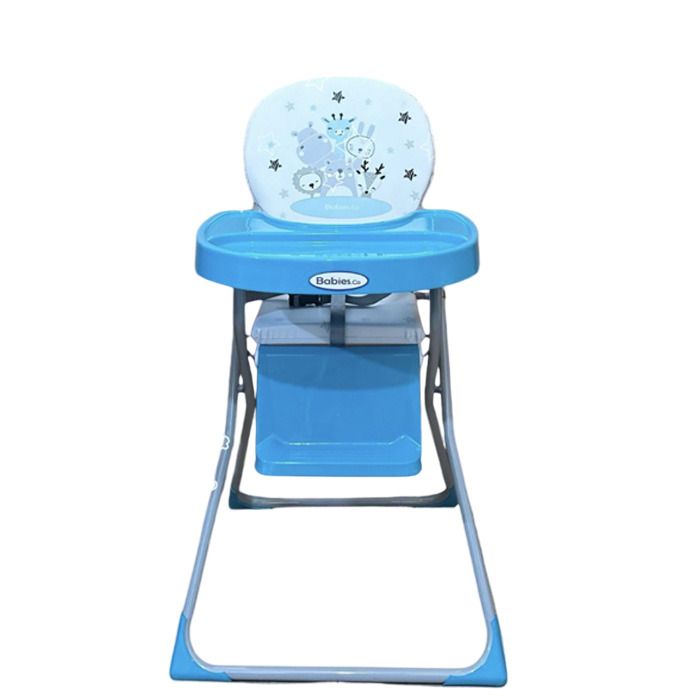 Silla De Comer Plegable Con Bandeja Regulable