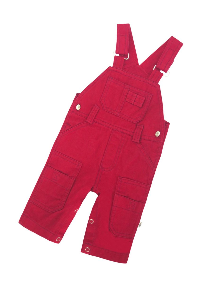 Jardinero Largo Gabardina con bolsillos y broches