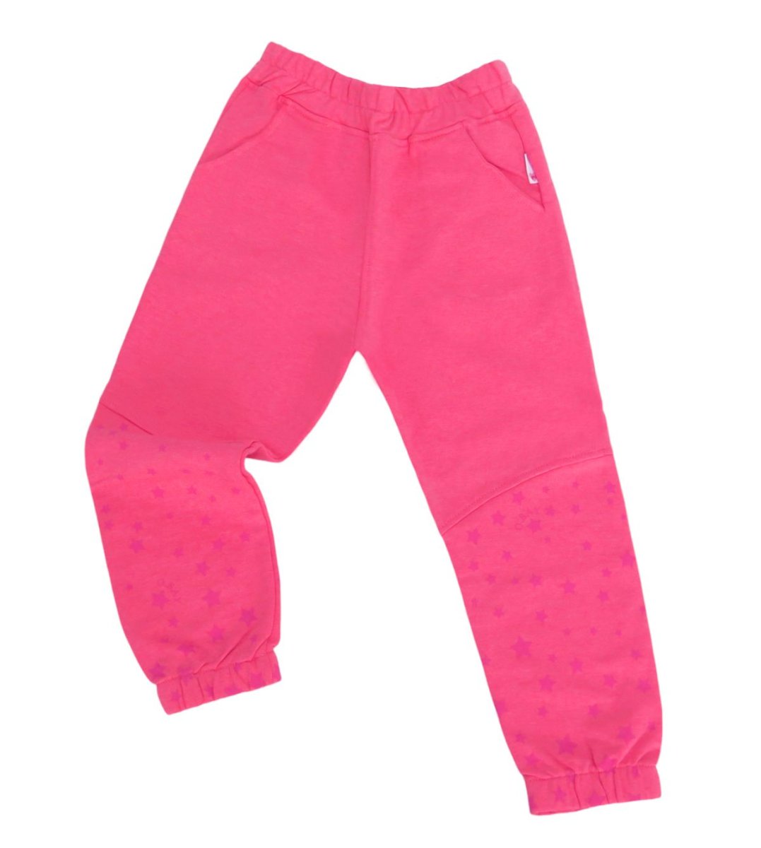 Pantalon Rustico con Puño estampado con estrellas