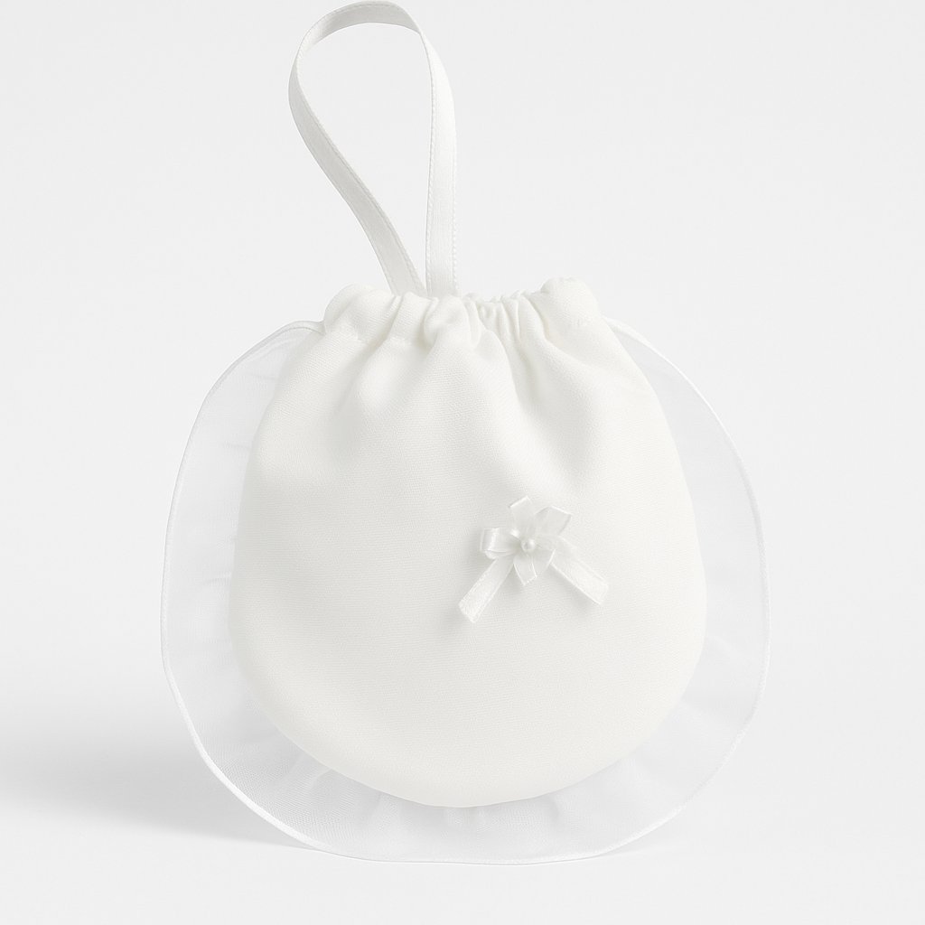 Limosnera con detalle en Flor