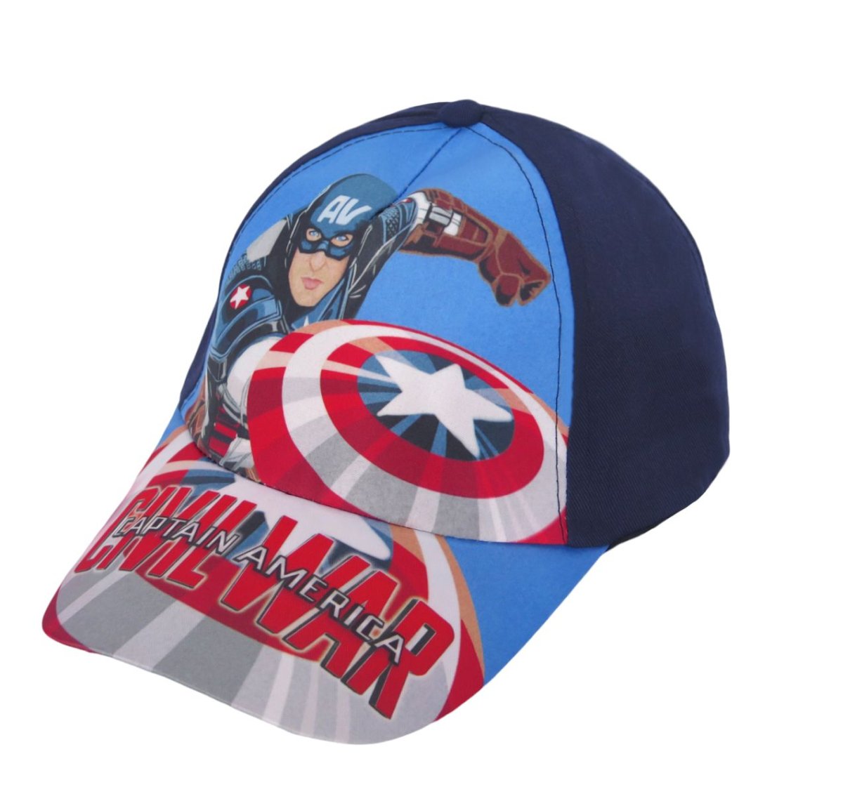 Gorro Cap Visera Personaje Capitan America