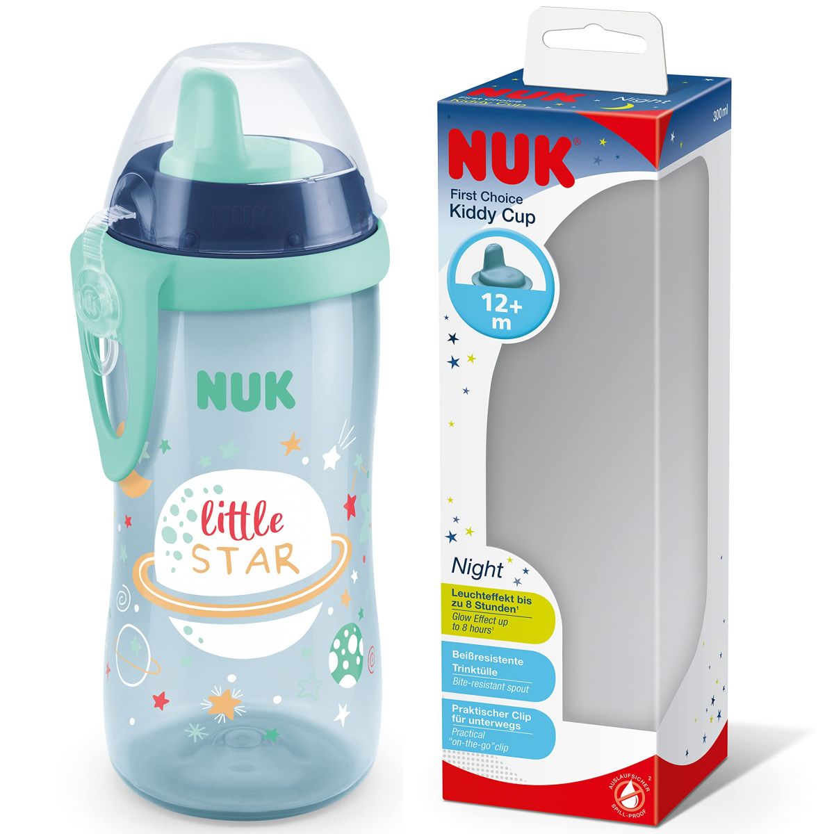 Vaso Kiddy Cup Night 300 ML - +12m