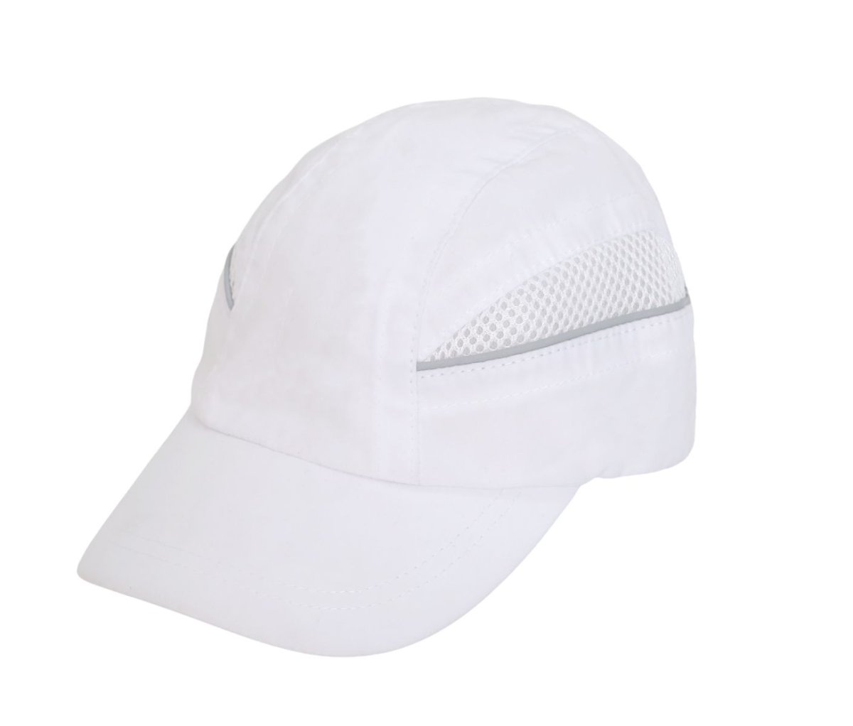 Gorro Cap con visera en microfibra con 2 sectores en tela Cordura ajusta con elastico atras