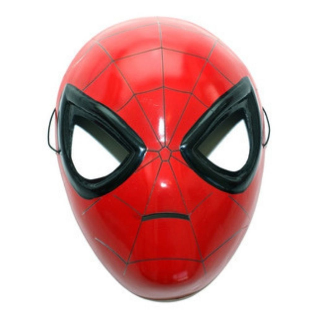 Mascara Careta Halloween Rigida Spiderman Hombre Araña