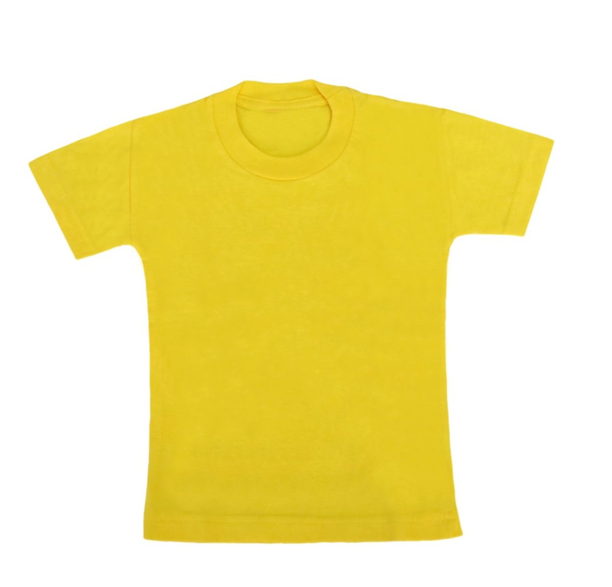 Remera Manga Corta Lisa Color