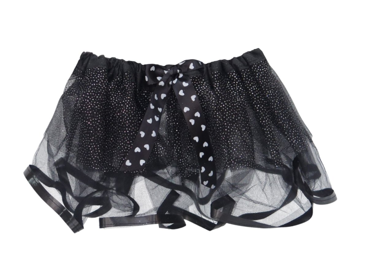 Tutu con Brillo Combinado Con Volado - Danza