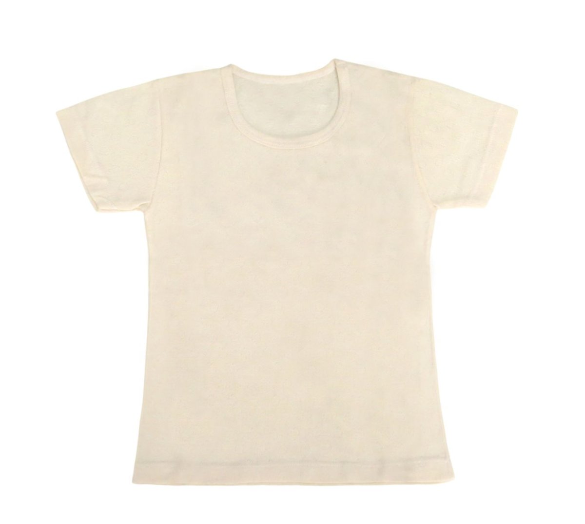 Remera calada lisa manga corta