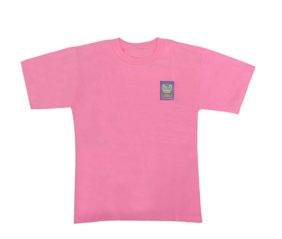 Remera algodon lisa manga corta