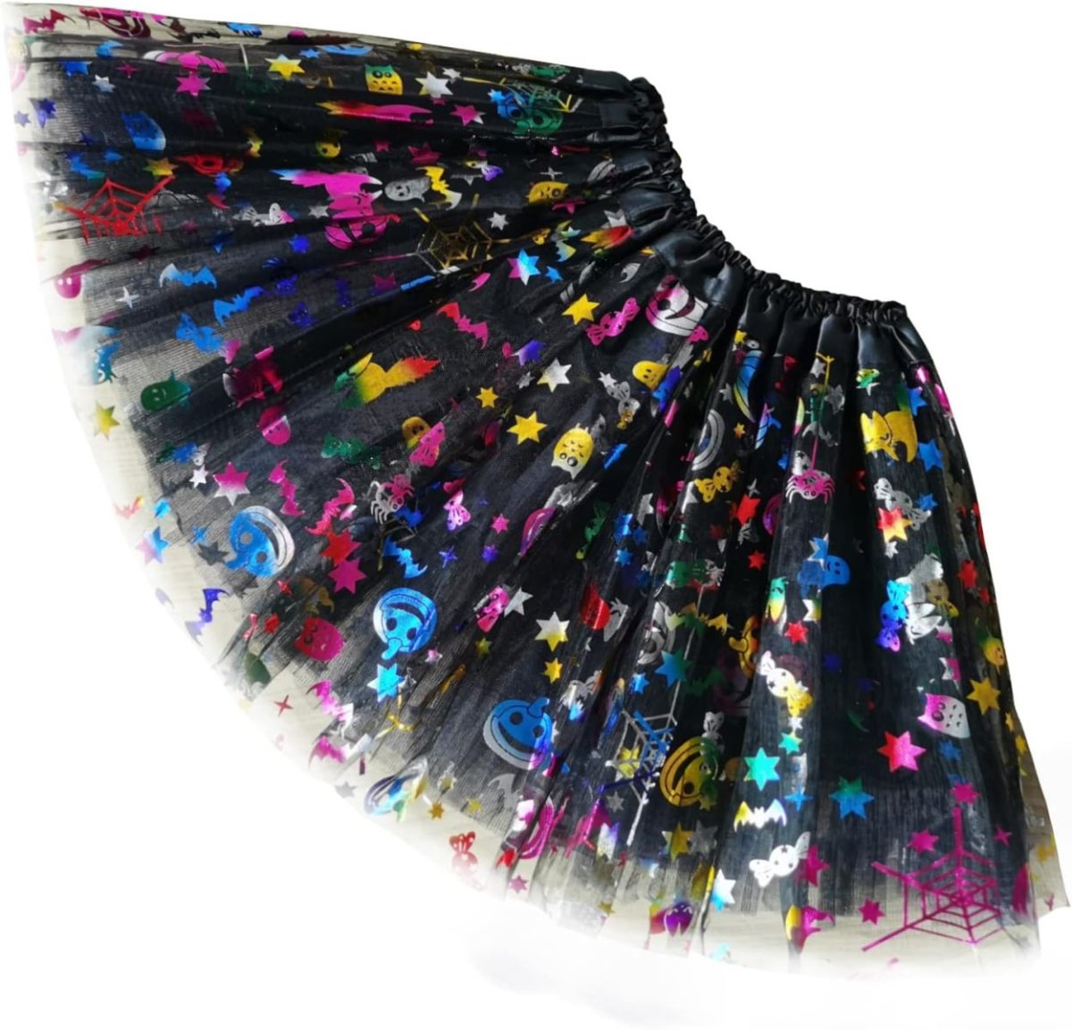 Tutu Halloween Estampado Tornasol - Disfraz - Danza