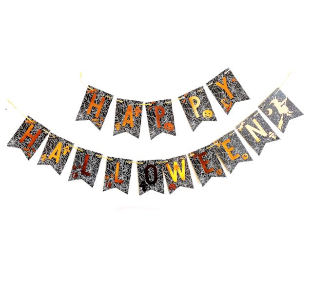 Banderin Happy Halloween - Adorno