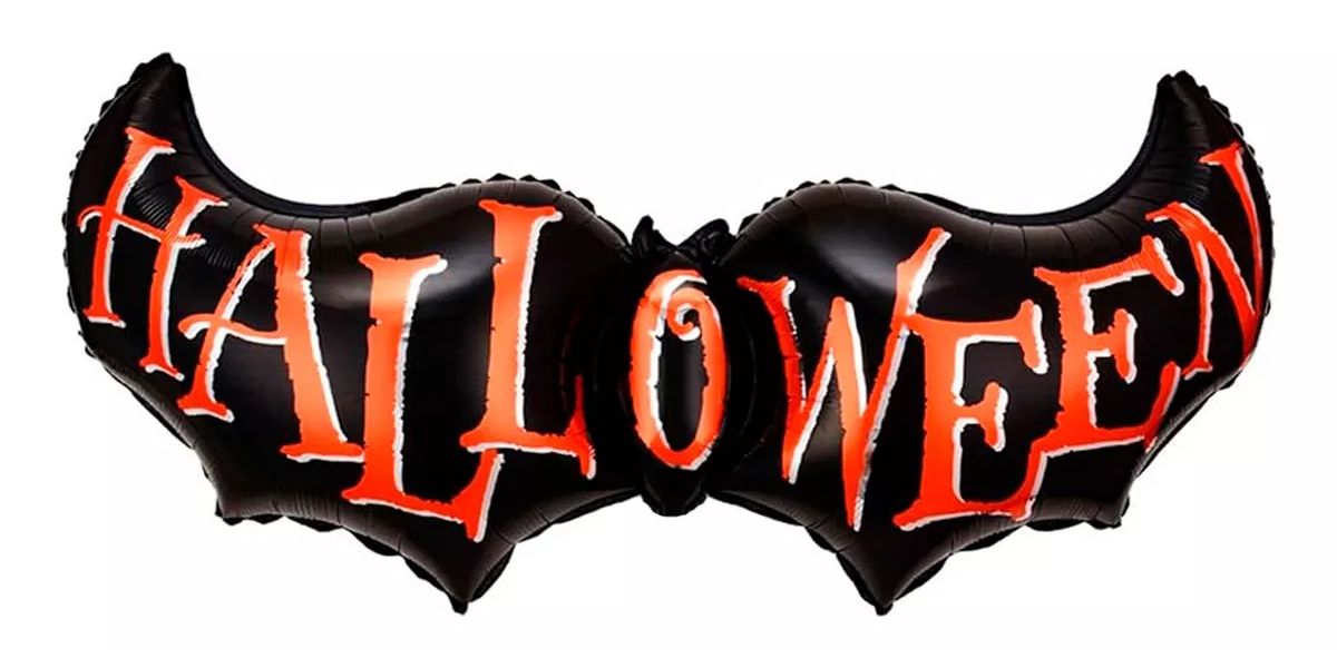 Globo Metalizado Halloween Por Unidad