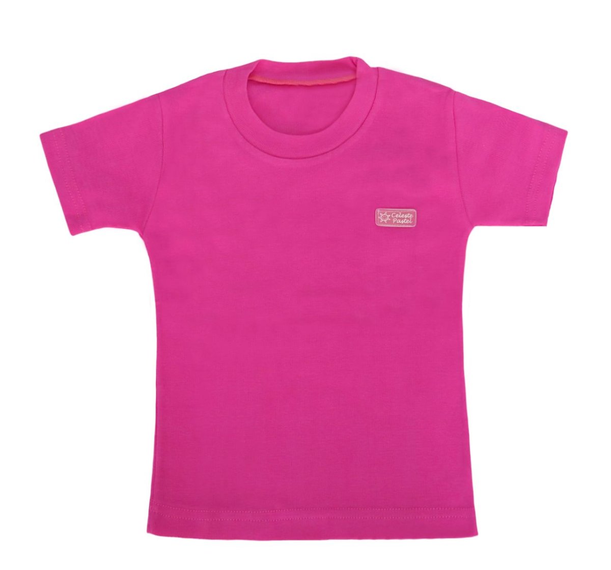 Remera Algodon lisa manga corta