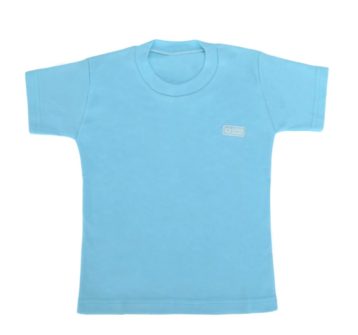 Remera Algodon lisa manga corta