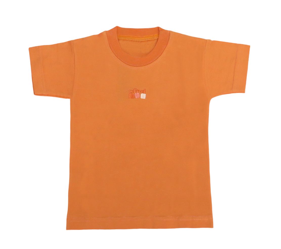 Remera algodon manga corta