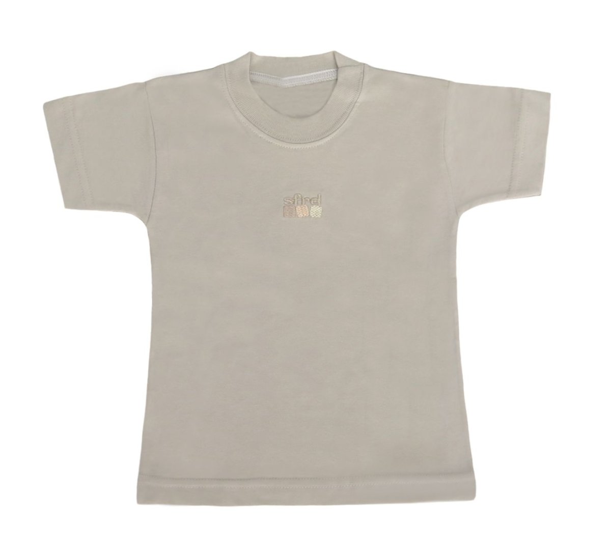 Remera algodon manga corta