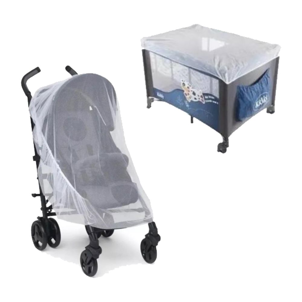 Tul Mosquitero Universal Para Cochecito Y Practicuna